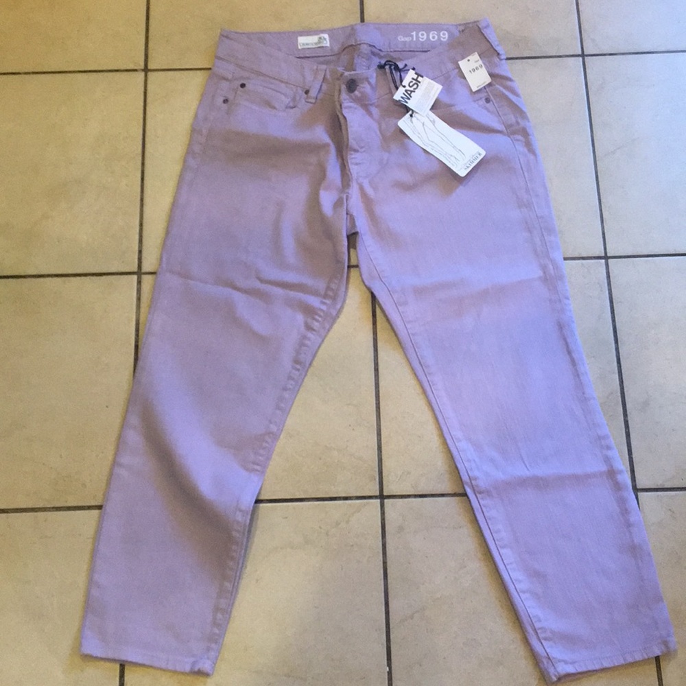 New! Gap Always Skinny Skimmer jeans 30p lavender